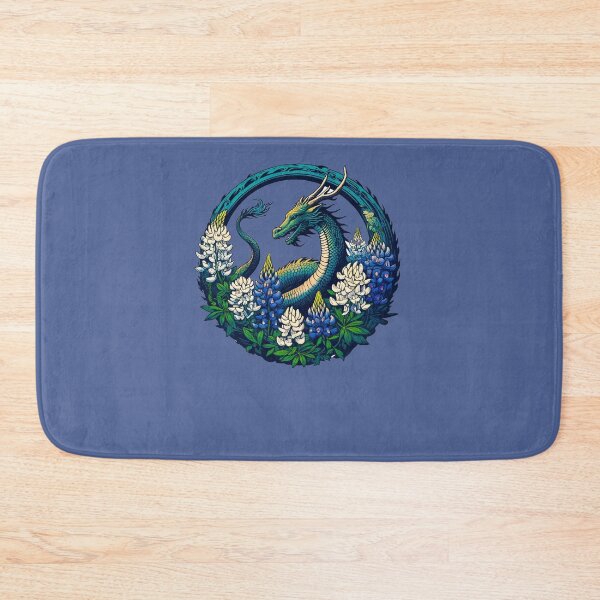 Item preview, Texas Bluebonnets Dragon designed and sold by FrictionMaxxing.