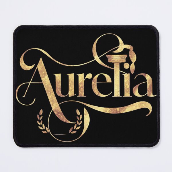 Item preview, Aurelia - Typographic Name Art designed and sold by Kashear.