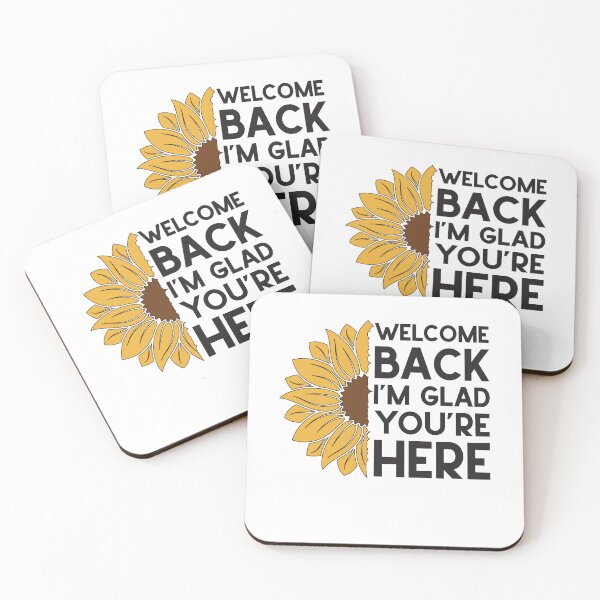 Item preview, Welcome Back I'm Glad You're Here Sunflower First Day Of School Teacher designed and sold by clothesy7.