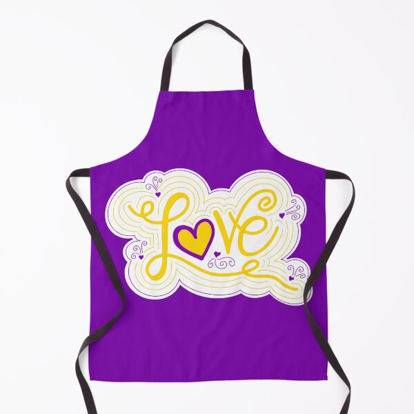 Item preview, Love Swirl Doodle Intersex Pride Flag Lettering designed and sold by JoyfulJen.