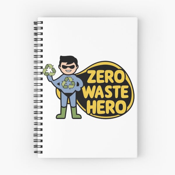 Item preview, Zero Waste Hero Superhero Design designed and sold by ArtByYunus.