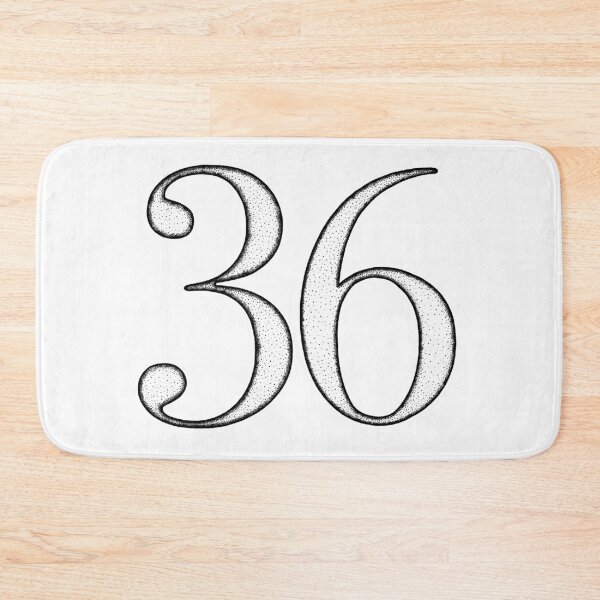 Item preview, Dotart/Dotwork illustration of Number 36 designed and sold by MagnetitaBySil.