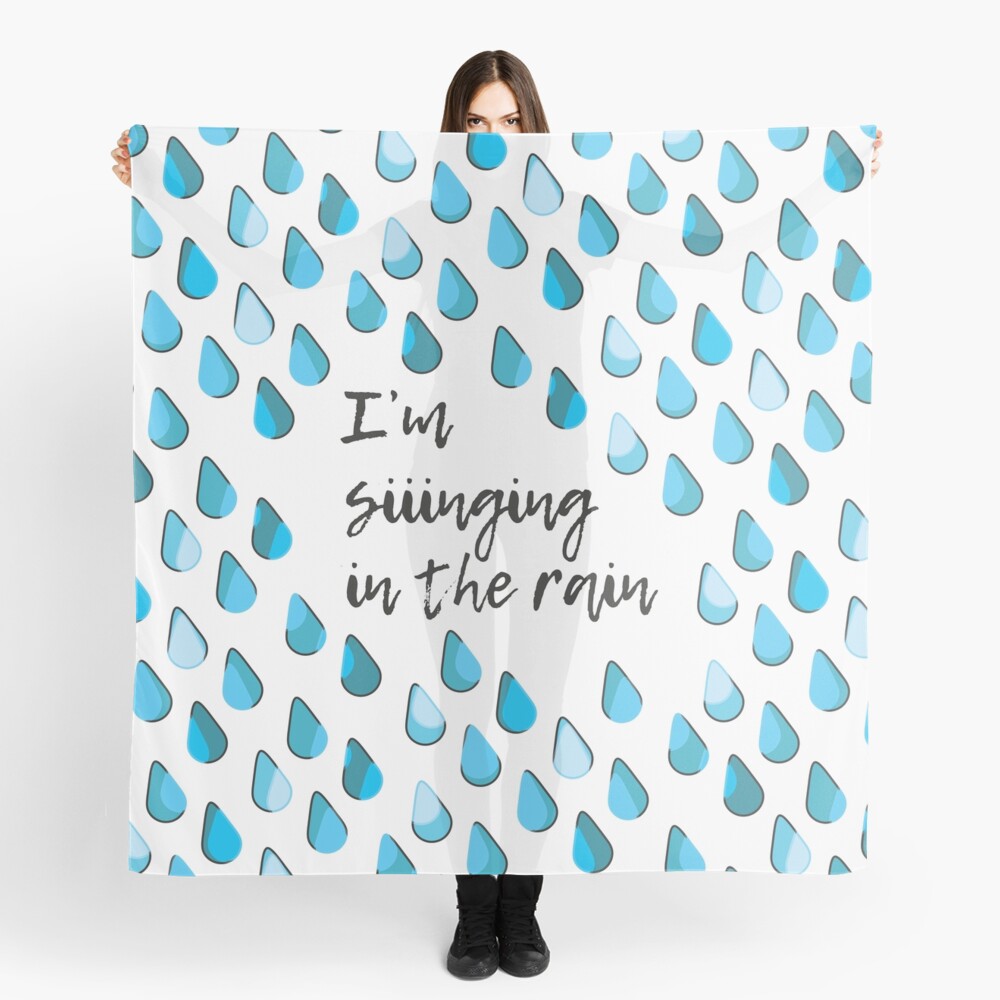 Siiinging in the Rain Scarf