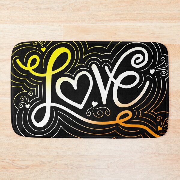 Item preview, Love Swirl Doodle Maverique Pride Flag Lettering designed and sold by JoyfulJen.