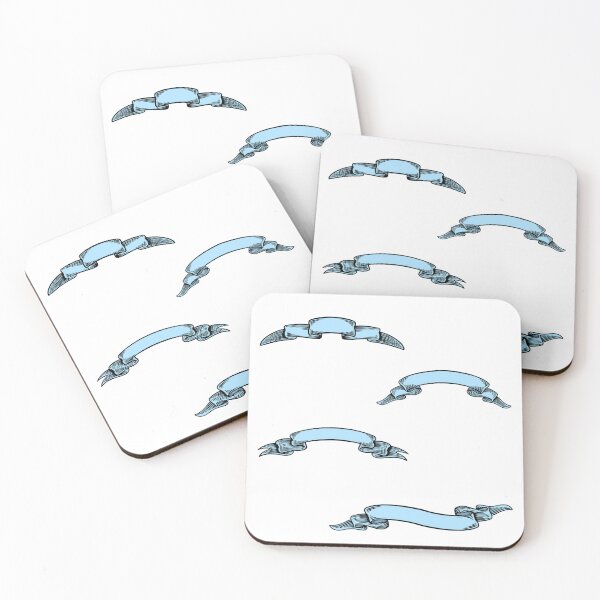 Item preview, Ribbon Label Combo Pack - Pastel Blue designed and sold by KTCreativeSide.