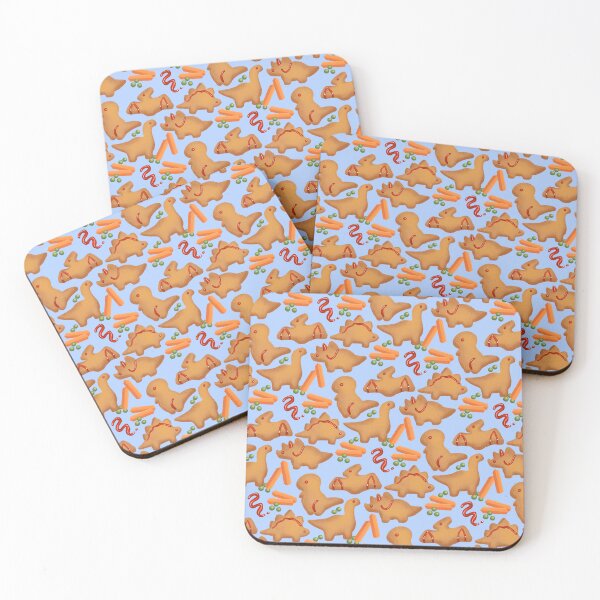Item preview, Dino nuggie! Dinosaur nuggets dinner pattern designed and sold by CraftyMartenArt.