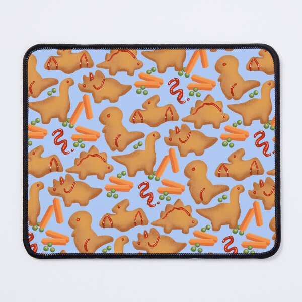 Item preview, Dino nuggie! Dinosaur nuggets dinner pattern designed and sold by CraftyMartenArt.