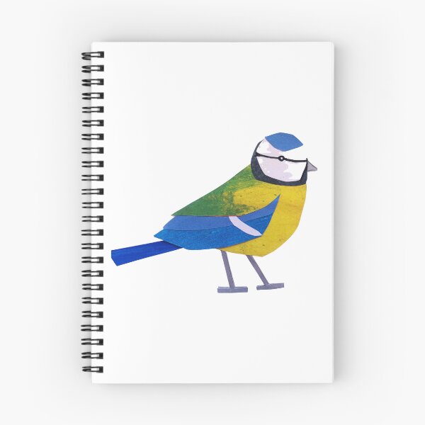 Item preview, Blue Tit Bird Collage designed and sold by Awmina.