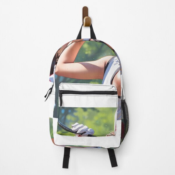 Item preview, Cute Anime girl playing golf, Pretty girl holding golf club, Beautiful sports female golfer designed and sold by FanThisAll.