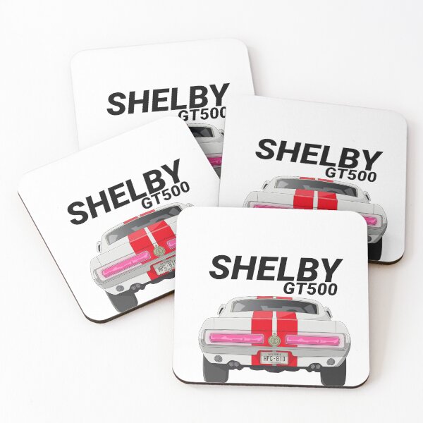 Item preview, FORD MUSTANG SHELBY GT500 WHITE RED designed and sold by YZKDesign.