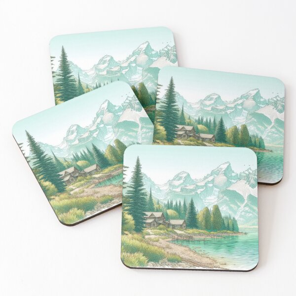 Item preview, Nature's Harmony - Lakefront View designed and sold by Hodaifa Hamim.