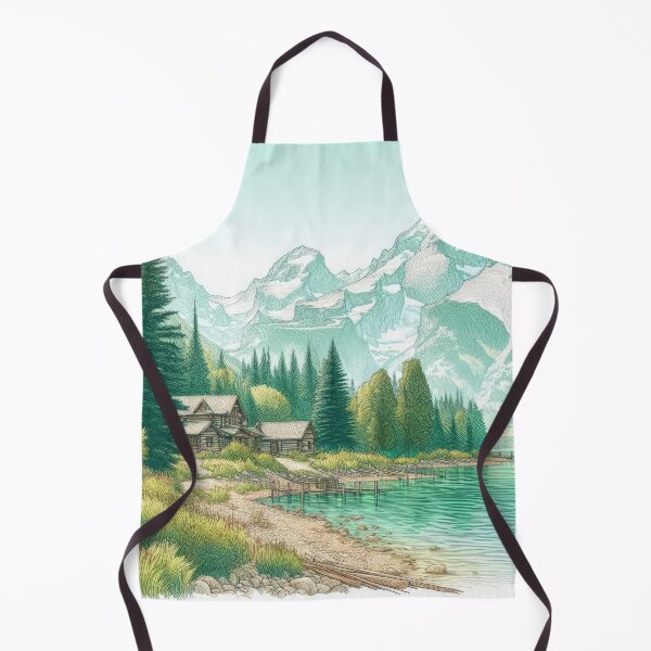 Item preview, Nature's Harmony - Lakefront View designed and sold by Hodaifa Hamim.