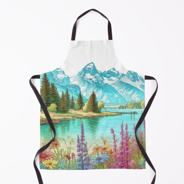 Item preview, Nature's Harmony - Lakefront View designed and sold by Hodaifa Hamim.
