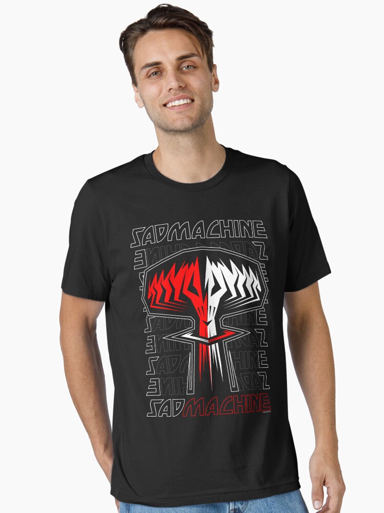 Thumbnail 2 of 7, Essential T-Shirt, oblivion (game over remix) designed and sold by sadmachine.