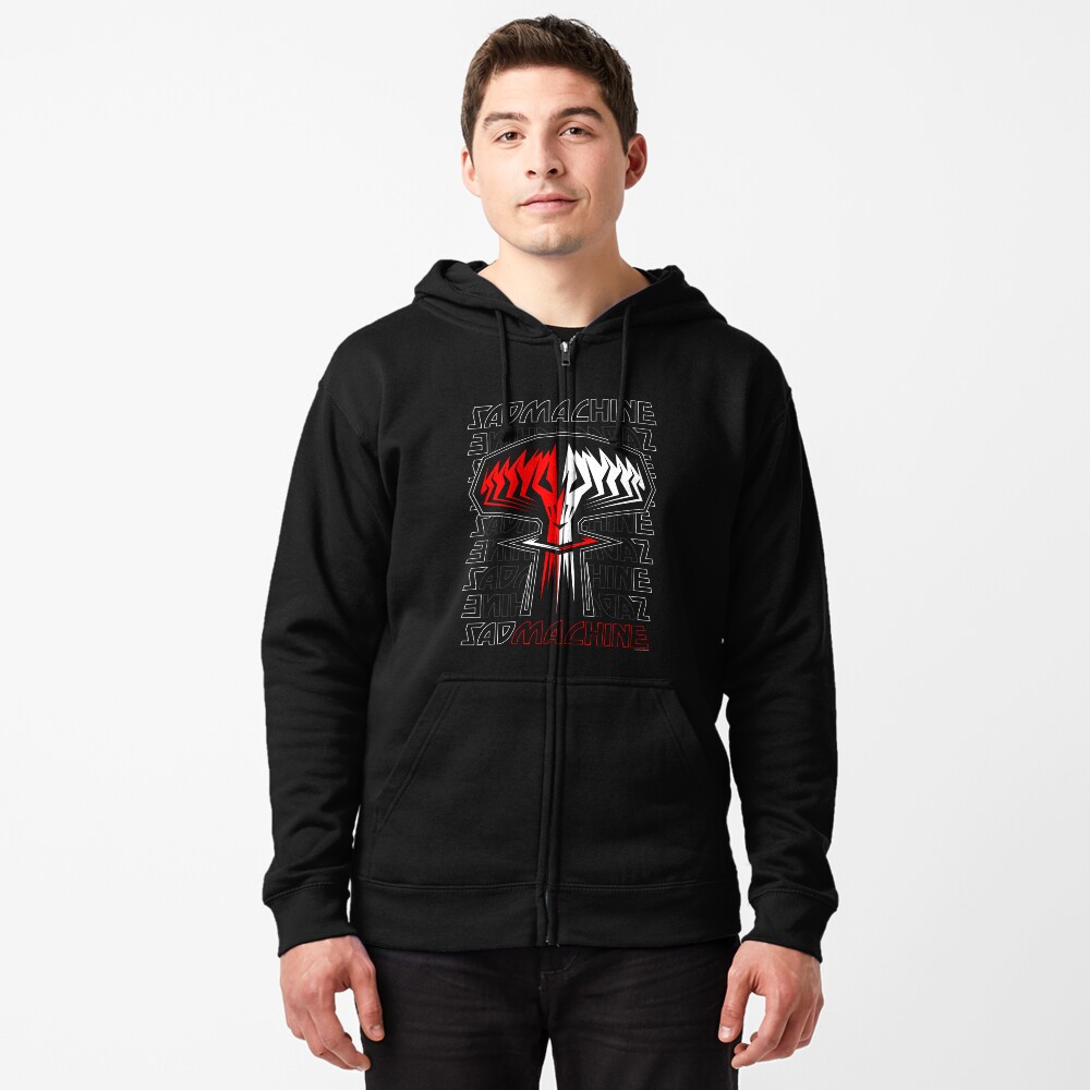 Item preview, Zipped Hoodie designed and sold by sadmachine.
