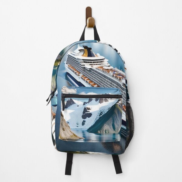 Item preview, Majestic Alaska Cruise with Mountain Backdrop designed and sold by StrasznyWilk.