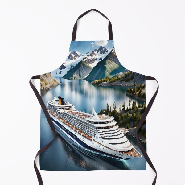 Item preview, Majestic Alaska Cruise with Mountain Backdrop designed and sold by StrasznyWilk.