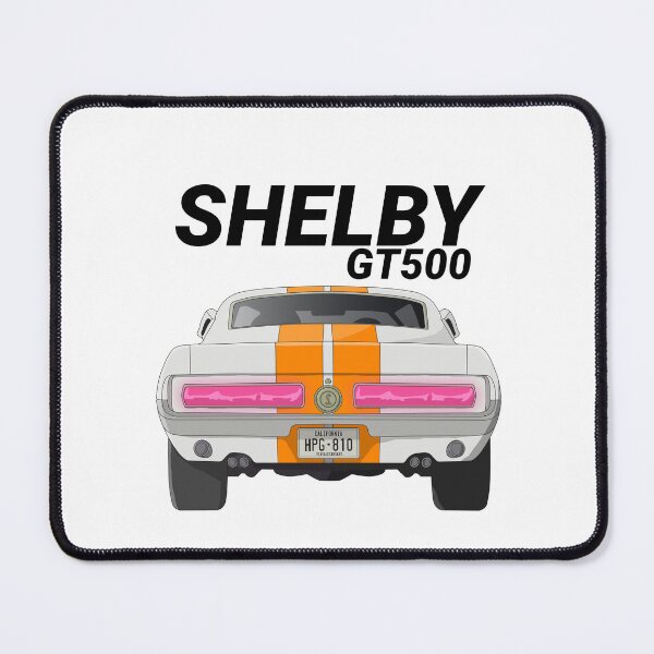 Item preview, FORD MUSTANG SHELBY GT500 WHITE ORANGE designed and sold by YZKDesign.