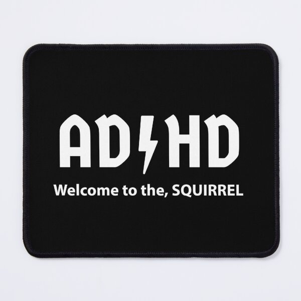 Item preview, ADHD Squirrel designed and sold by ClanRaeDesign.