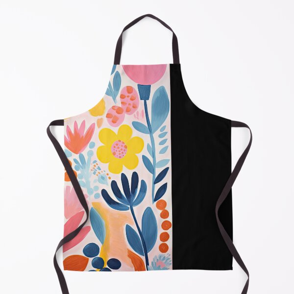 Item preview, Colorful Floral Painting Inspired by Matisse Papercut Flowers designed and sold by regnumsaturni.