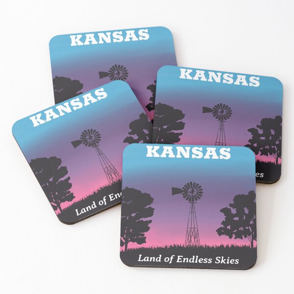 Item preview, Kansas: Land of Endless Skies designed and sold by KcInspiredArt.