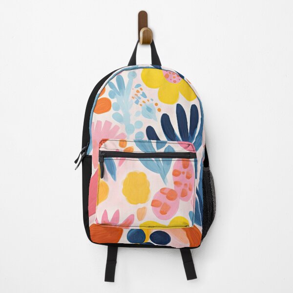 Item preview, Colorful Floral Painting Inspired by Matisse Papercut Flowers designed and sold by regnumsaturni.