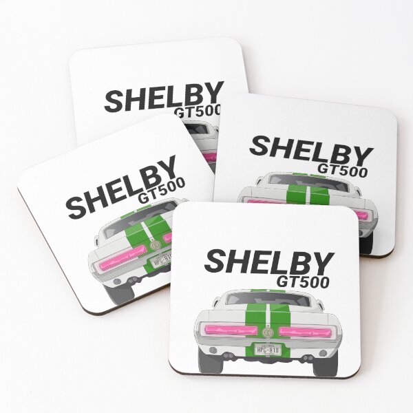 Item preview, FORD MUSTANG SHELBY GT500 WHITE GREEN designed and sold by YZKDesign.
