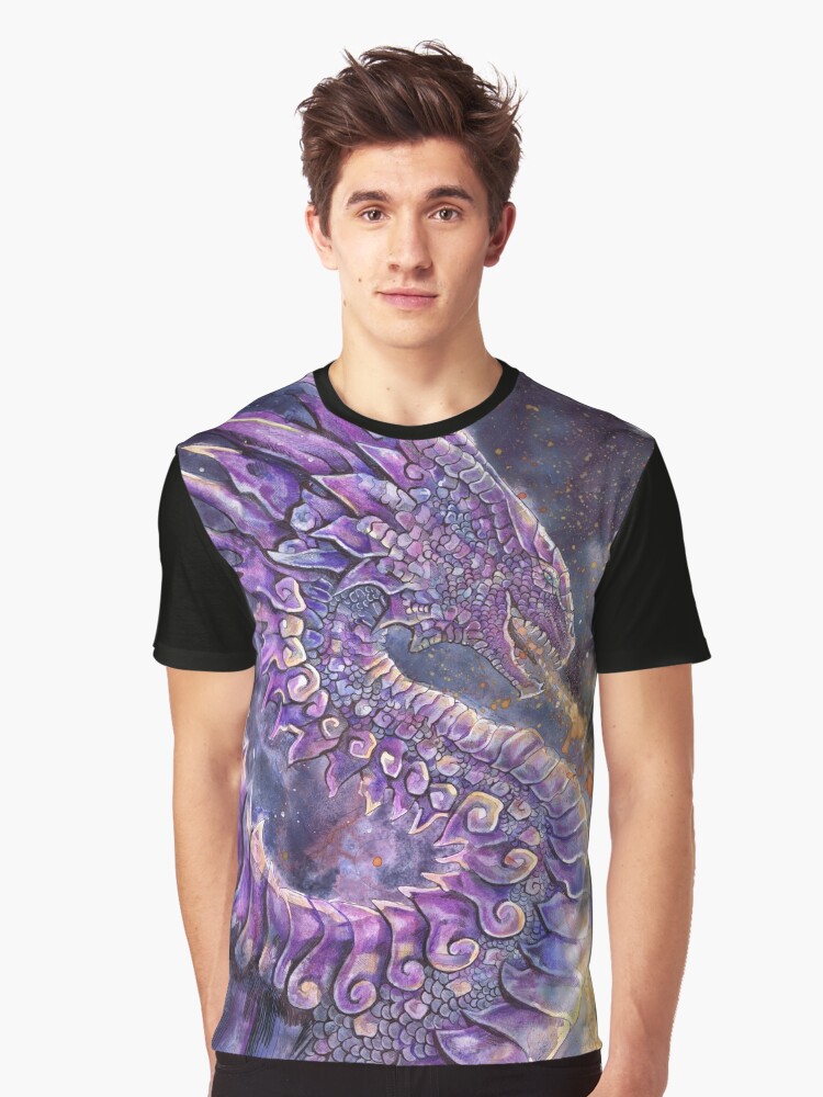 purple dragon shirt