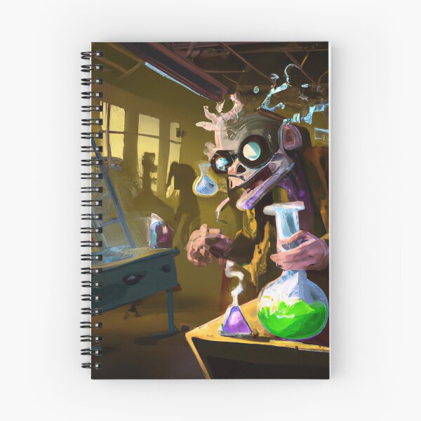 Item preview, Mad monkey scientist in lab designed and sold by myseptember18th.
