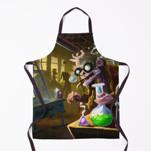 Item preview, Mad monkey scientist in lab designed and sold by myseptember18th.