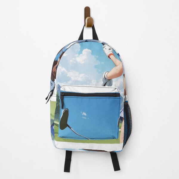 Item preview, Cute Anime girl playing golf, Pretty girl holding golf club, Beautiful sports female golfer designed and sold by FanThisAll.