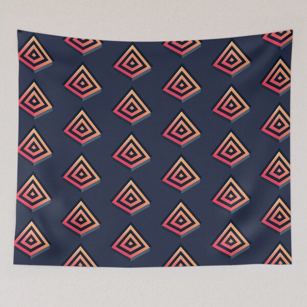 Item preview, Lava triangles designed and sold by BLUEiceberg.
