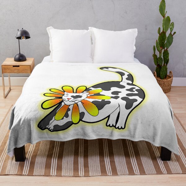 Item preview, Cat sunflower designed and sold by FYS-Arte-Style.