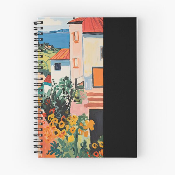 Item preview, Colorful Village Path in Provence Inspired by Matisse Painting designed and sold by regnumsaturni.