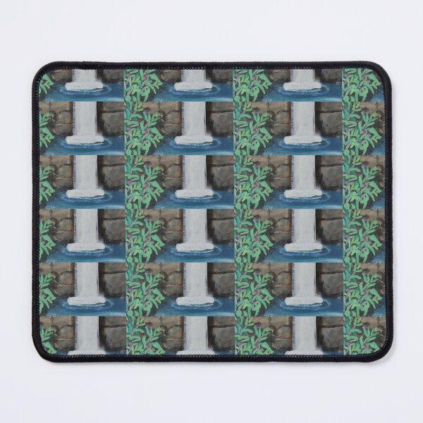 Item preview, View at the Base of a waterfall designed and sold by annenambiro.