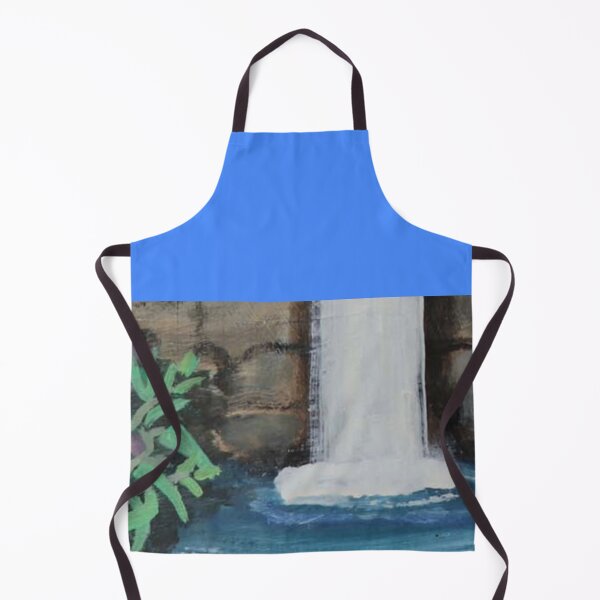 Item preview, View at the Base of a waterfall designed and sold by annenambiro.