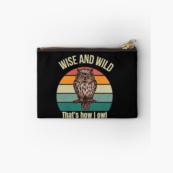 Item preview, Retro Vintage Wise Owl Irritable Owl Syndrome designed and sold by Aladdin96.