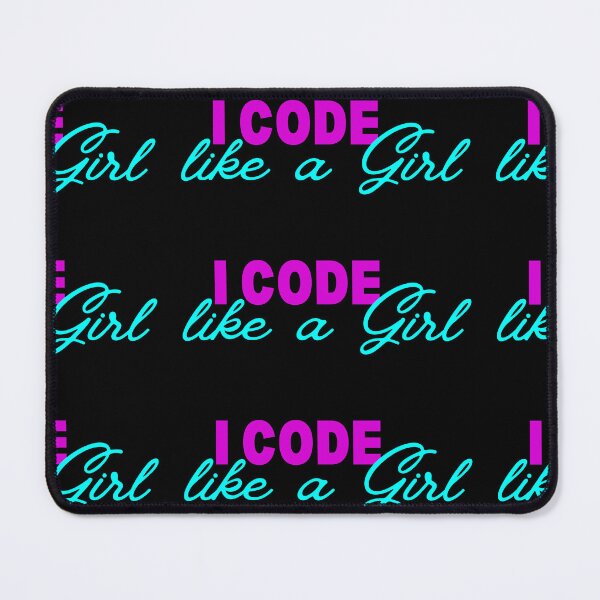 Item preview, I code like a GIRL, gift for girl in tech designed and sold by WuweiDG.