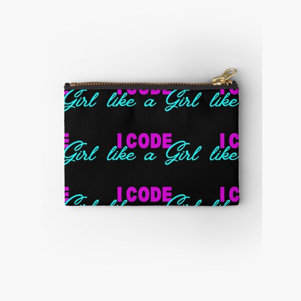 Item preview, I code like a GIRL, gift for girl in tech designed and sold by WuweiDG.