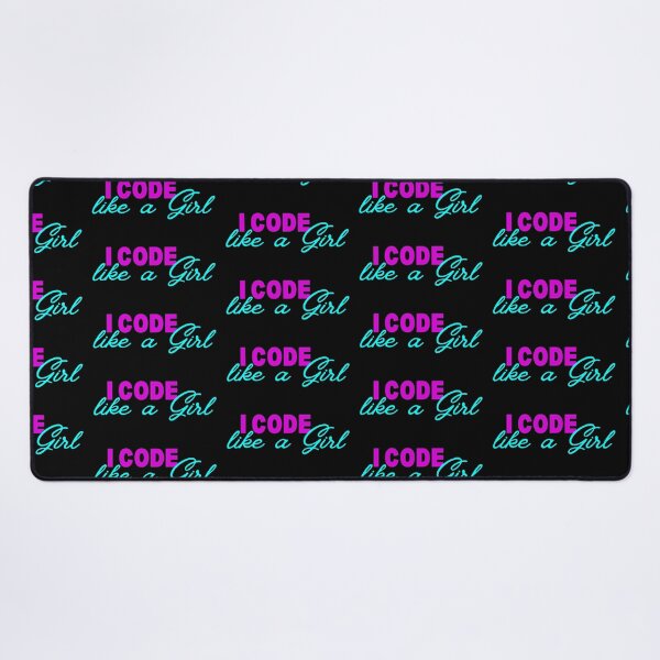 Item preview, I code like a GIRL, gift for girl in tech designed and sold by WuweiDG.