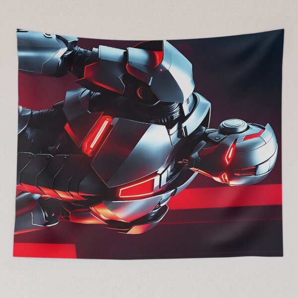 Item preview, A robot with red eyes designed and sold by Sopilka.