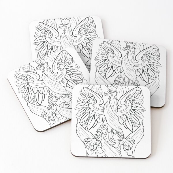 Item preview, Polish American tattoo designed and sold by MatrixTattoo.