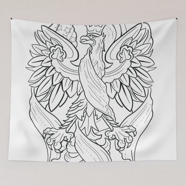 Item preview, Polish American tattoo designed and sold by MatrixTattoo.