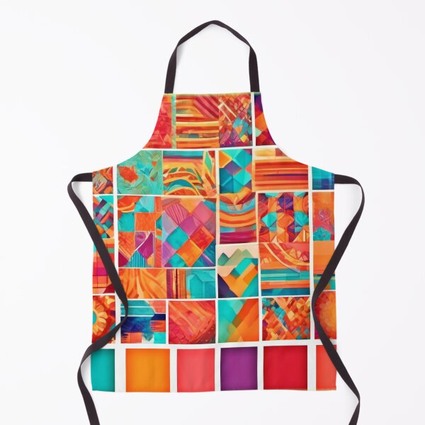 Item preview, Vibrant Geometric Patterns designed and sold by Health And Fitness Posts e-Store.