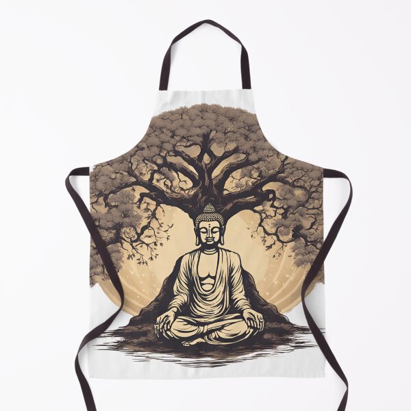 Item preview, Buddha Meditating Under the Bodhi Tree designed and sold by princesiddharth.