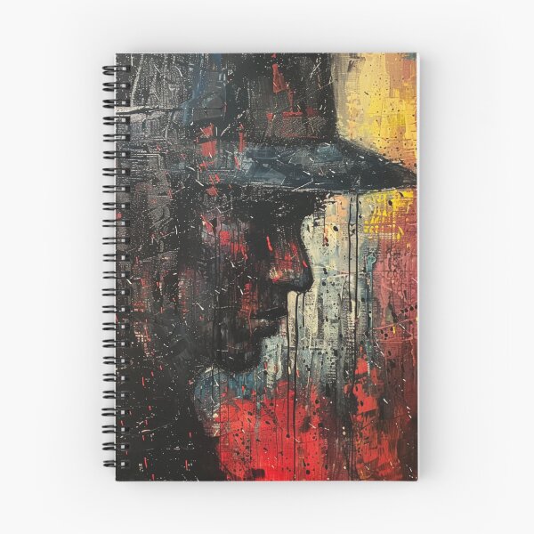 Item preview, Man in the rain abstract designed and sold by PixelsAvenue.