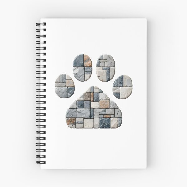 Item preview, Stone Paw: Minimalist Animal Print designed and sold by AI-Only Creations.
