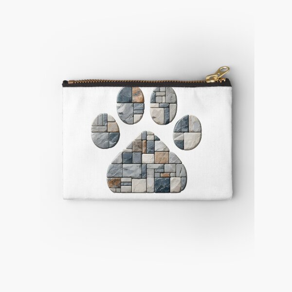 Item preview, Stone Paw: Minimalist Animal Print designed and sold by AI-Only Creations.