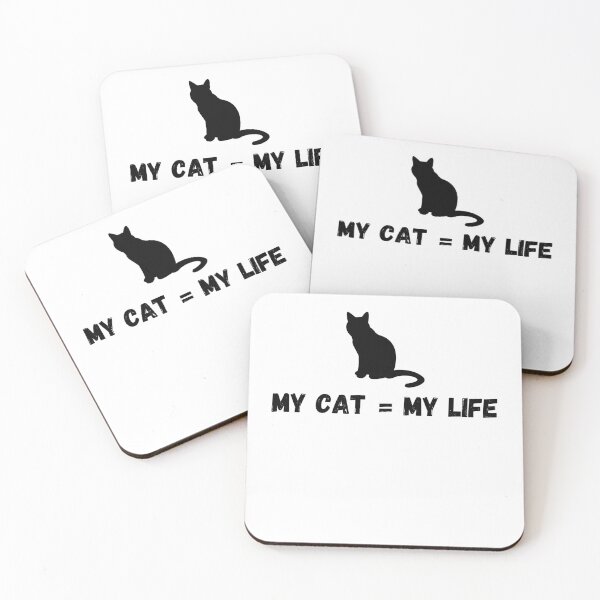 Item preview, My Cat is My Life designed and sold by TackTack.