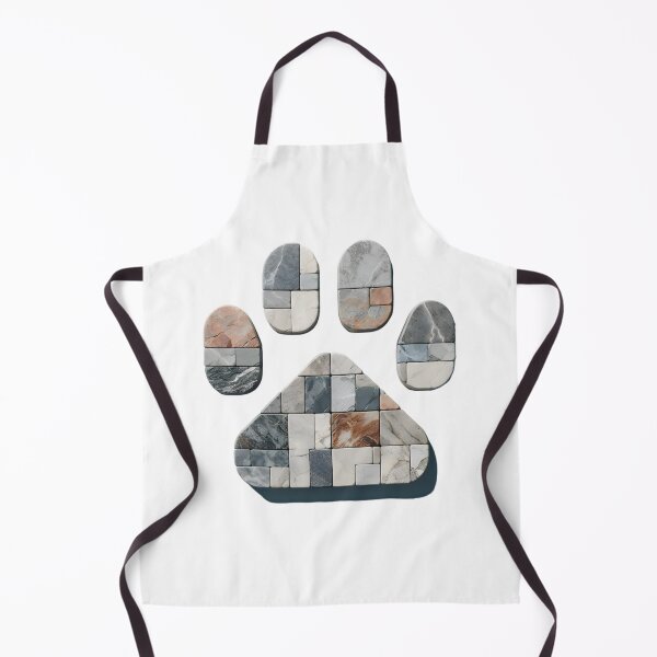 Item preview, Pet Stone: Minimalist Paw Print designed and sold by AI-Only Creations.